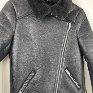 Zara Faux Leather Moto Jacket Trafaluc Leather Jacket On Sale